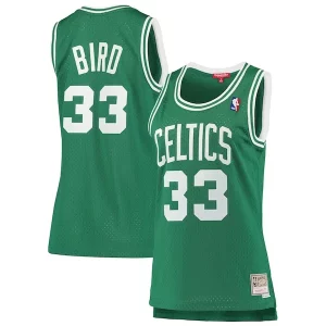 Magnifico Sofisticato Splendido Larry Bird Boston Celtics Women's 1985 86 Hardwood Classics Swingman Jersey Kelly Green