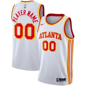 Comodo Magnifico Raffinato Atlanta Hawks Nike 2020/21 Swingman Custom Jersey Association Edition White