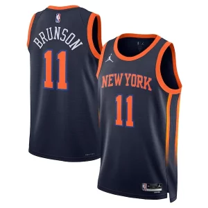 Pratico Gorgeous Cool Jalen Brunson New York Knicks Jordan Brand Unisex Swingman Player Jersey Statement Edition Navy