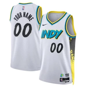 Delizioso Indiana Pacers Nike Unisex 2024/25 Custom Swingman Jersey City Edition White
