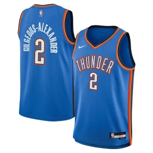 Gorgeous Meraviglioso Trendy Shai Gilgeous Alexander Oklahoma City Thunder Nike Youth Swingman Jersey Icon Edition Blue