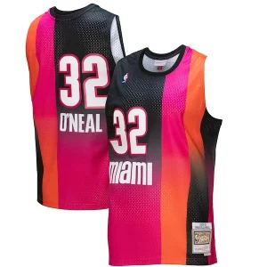 Resistente Comodo Fascinante Shaquille O'Neal Miami Heat 2005/06 Hardwood Classics Fadeaway Swingman Player Jersey Pink/Black