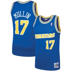 Stupendo Attraente Chris Mullin Golden State Warriors 1993/94 Hardwood Classics Swingman Jersey Royal
