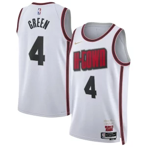 Fascinante Comodo Jalen Green Houston Rockets Nike Unisex 2024/25 Swingman Player Jersey City Edition White