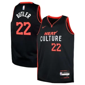 Meraviglioso Jimmy Butler Miami Heat Nike Youth Swingman Replica Jersey City Edition Black