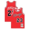 Ottimo Splendido Trendy Michael Jordan Chicago Bulls Toddler Hardwood Classics 1984/85 Authentic Swingman Jersey Red