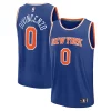 Bellissimo Gorgeous Donte DiVincenzo New York Knicks Fast Break Replica Player Jersey Icon Edition Royal