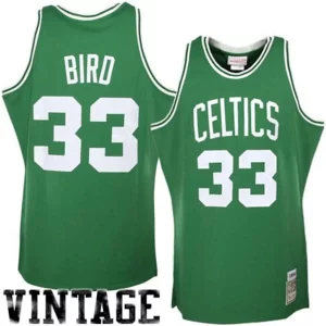 Cool Bellissimo Larry Bird Boston Celtics 1985/86 Hardwood Classics Authentic Jersey Kelly Green