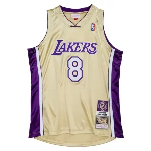 Classico Comodo Kobe Bryant Los Angeles Lakers Hall of Fame Class of 2020 #8 Authentic Jersey Gold/Purple