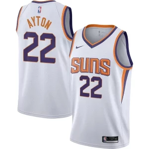 Incantevole Raffinato Sofisticato Deandre Ayton Phoenix Suns Nike Youth Swingman Jersey Association Edition White/Purple