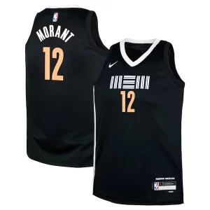 Resistente Robusto Classico Ja Morant Memphis Grizzlies Nike Youth Swingman Replica Jersey City Edition Black