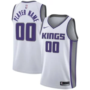 Fantastico Eccezionale Sacramento Kings Nike Swingman Custom Jersey White Association Edition