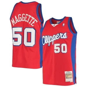 Resistente Delizioso Splendido Corey Maggette LA Clippers 2001/02 Hardwood Classics Swingman Jersey Red