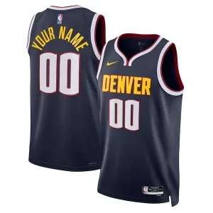Robusto Denver Nuggets Nike Unisex Swingman Custom Jersey Navy Icon Edition