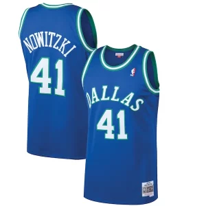 Robusto Classico Raffinato Dirk Nowitzki Dallas Mavericks 1998/99 Hardwood Classics Swingman Jersey Blue