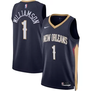 Fantastico Sofisticato Bellissimo Zion Williamson New Orleans Pelicans Nike Unisex Swingman Jersey Icon Edition Navy/White