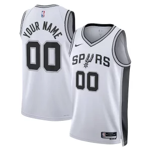 Sofisticato Attraente Versatile San Antonio Spurs Nike Unisex Swingman Custom Jersey White Association Edition