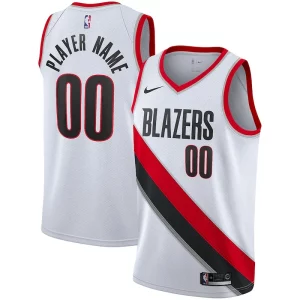 Ottimo Portland Trail Blazers Nike 2020/21 Swingman Custom Jersey Association Edition White