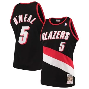 Splendido Stupendo Cool Jermaine O'Neal Portland Trail Blazers 1999/00 Hardwood Classics Swingman Jersey Black