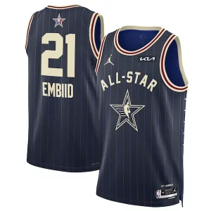 Resistente Accattivante Joel Embiid Jordan Brand Unisex 2024 NBA All Star Game Swingman Jersey Navy
