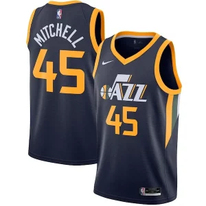 Cool Splendido Delizioso Donovan Mitchell Utah Jazz Nike 2020/21 Swingman Jersey Navy Icon Edition