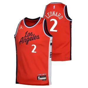 Eccezionale Fantastico Kawhi Leonard LA Clippers Jordan Brand Youth Swingman Jersey Statement Edition Red
