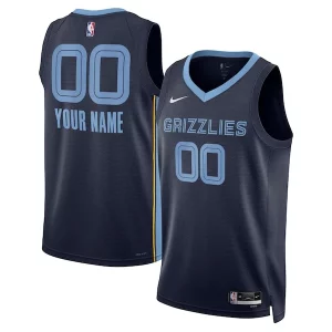 Stupendo Memphis Grizzlies Nike Unisex Swingman Custom Jersey Navy Icon Edition