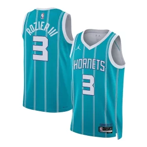 Resistente Terry Rozier Charlotte Hornets Jordan Brand Unisex Swingman Jersey Icon Edition Teal