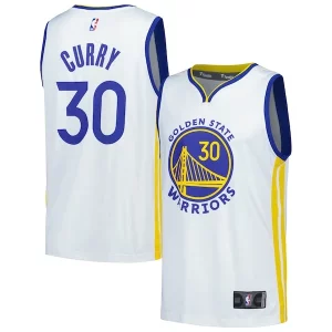 Cool Sofisticato Stephen Curry Golden State Warriors Fast Break Replica Player Jersey Association Edition White