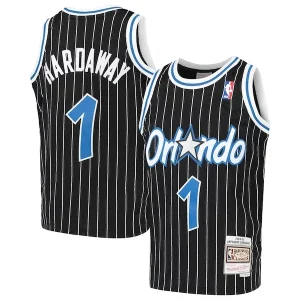 Sofisticato Penny Hardaway Orlando Magic Youth Hardwood Classics Swingman Throwback Jersey Black