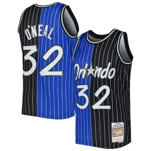Eccezionale Classico Shaquille O'Neal Orlando Magic Hardwood Classics 1994/95 Split Swingman Jersey Blue/Black
