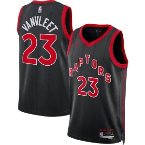 Moderno Fred VanVleet Toronto Raptors Jordan Brand Unisex Swingman Jersey Statement Edition Black