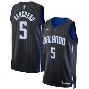 Fantastico Paolo Banchero Orlando Magic Nike Unisex 2022 NBA Draft First Round Pick Swingman Jersey Icon Edition Black