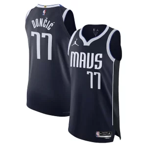 Ottimo Luka Dončić Dallas Mavericks Jordan Brand Authentic Player Jersey Statement Edition Navy