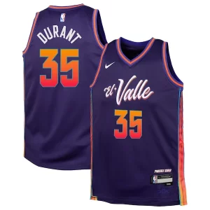 Versatile Delizioso Kevin Durant Phoenix Suns Nike Youth Swingman Replica Jersey City Edition Purple