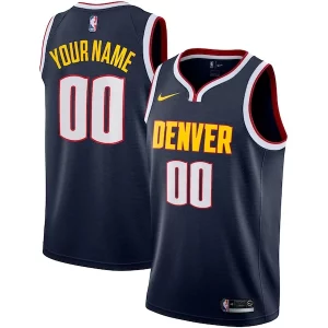 Carino Denver Nuggets Nike 2022/23 Swingman Custom Jersey Icon Edition Navy
