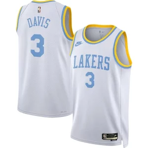 Magnifico Fantastico Attraente Anthony Davis Los Angeles Lakers Nike Swingman Jersey Classic Edition White