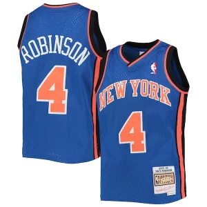 Fantastico Duraturo Nate Robinson New York Knicks Youth 2005/06 Hardwood Classics Swingman Jersey Blue
