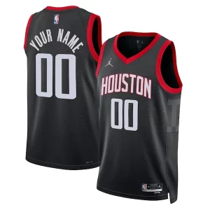 Cool Lussuoso Stupendo Houston Rockets Jordan Brand Unisex 2022/23 Swingman Custom Jersey Statement Edition Black
