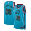 Prestigioso Splendido Phoenix Suns Nike Unisex 2022/23 Swingman Custom Jersey City Edition Turquoise