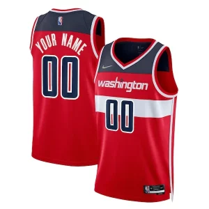 Comodo Fantastico Raffinato Washington Wizards Nike 2021/22 Diamond Swingman Custom Jersey Icon Edition Red