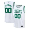 Ottimo Boston Celtics Fast Break Custom Jersey Association Edition White/Kelly Green/Black