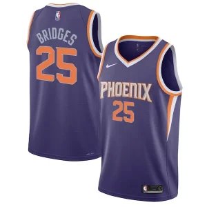 Stupendo Mikal Bridges Phoenix Suns Nike Youth Swingman Jersey Icon Edition Purple/White