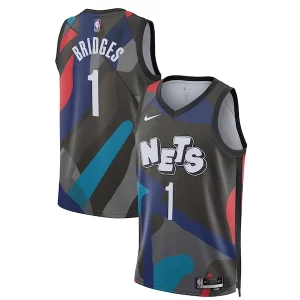Gorgeous Duraturo Mikal Bridges Brooklyn Nets Nike Unisex 2023/24 Swingman Jersey Black City Edition