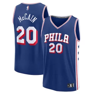 Classico Elegante Raffinato Jared McCain Philadelphia 76ers Youth 2024 NBA Draft Fast Break Player Jersey Icon Edition Royal