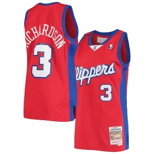 Attraente Elegante Quentin Richardson LA Clippers 2000/01 Hardwood Classics Swingman Jersey Red
