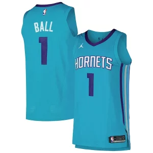 Resistente Fascinante Gorgeous LaMelo Ball Charlotte Hornets Jordan Brand Authentic Player Jersey Icon Edition Teal