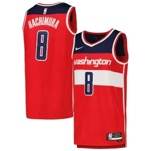 Moderno Comodo Eccezionale Rui Hachimura Washington Wizards Nike Swingman Jersey Red