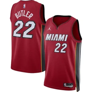 Bellissimo Versatile Jimmy Butler Miami Heat Jordan Brand Unisex Swingman Jersey Statement Edition Red