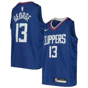 Lussuoso Paul George LA Clippers Nike Youth Swingman Jersey Icon Edition Royal